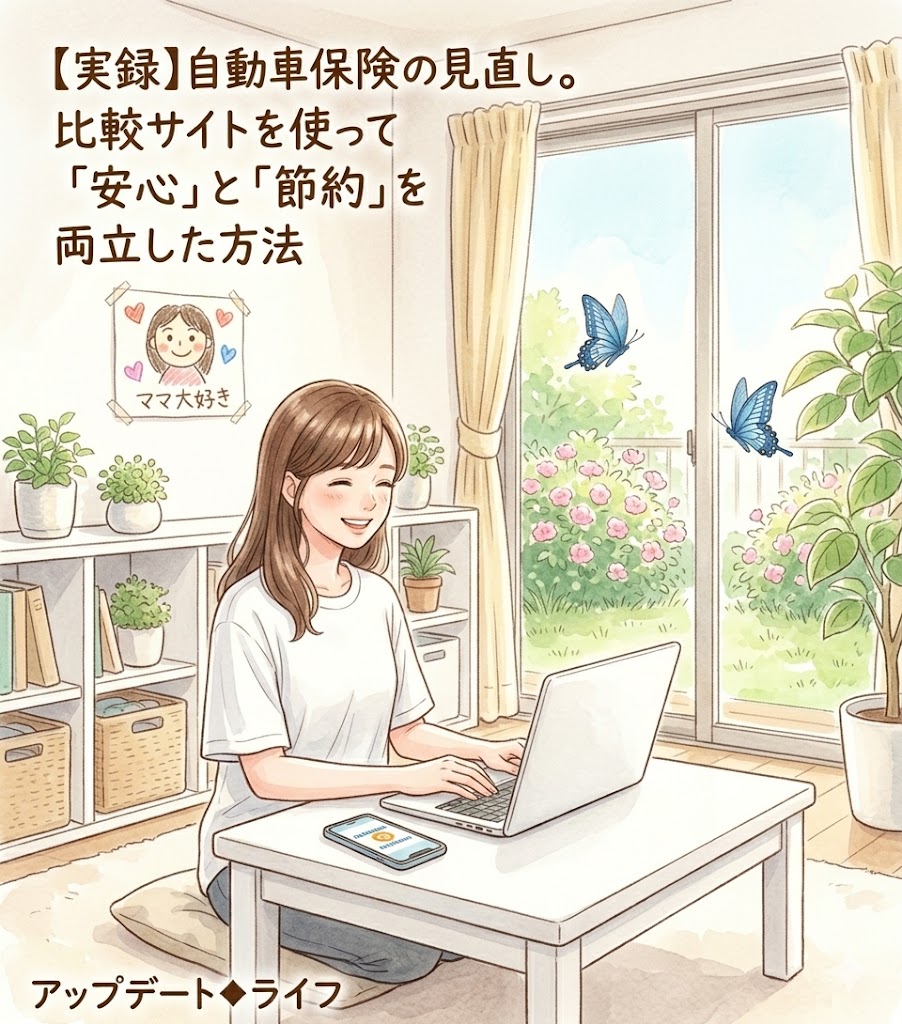 SBI損保に自動車保険を乗り換えて年1万円節約したシングルマザーの実録